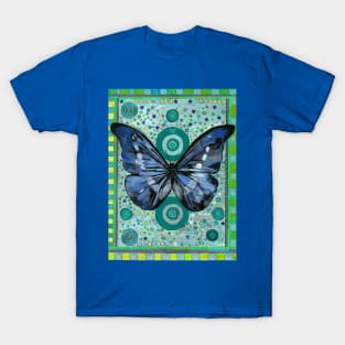 Teal Butterfly T-Shirt